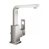 Grohe Eurocube DC Supersteel L-Size Μπαταρία Νιπτήρος 23135DCO 1